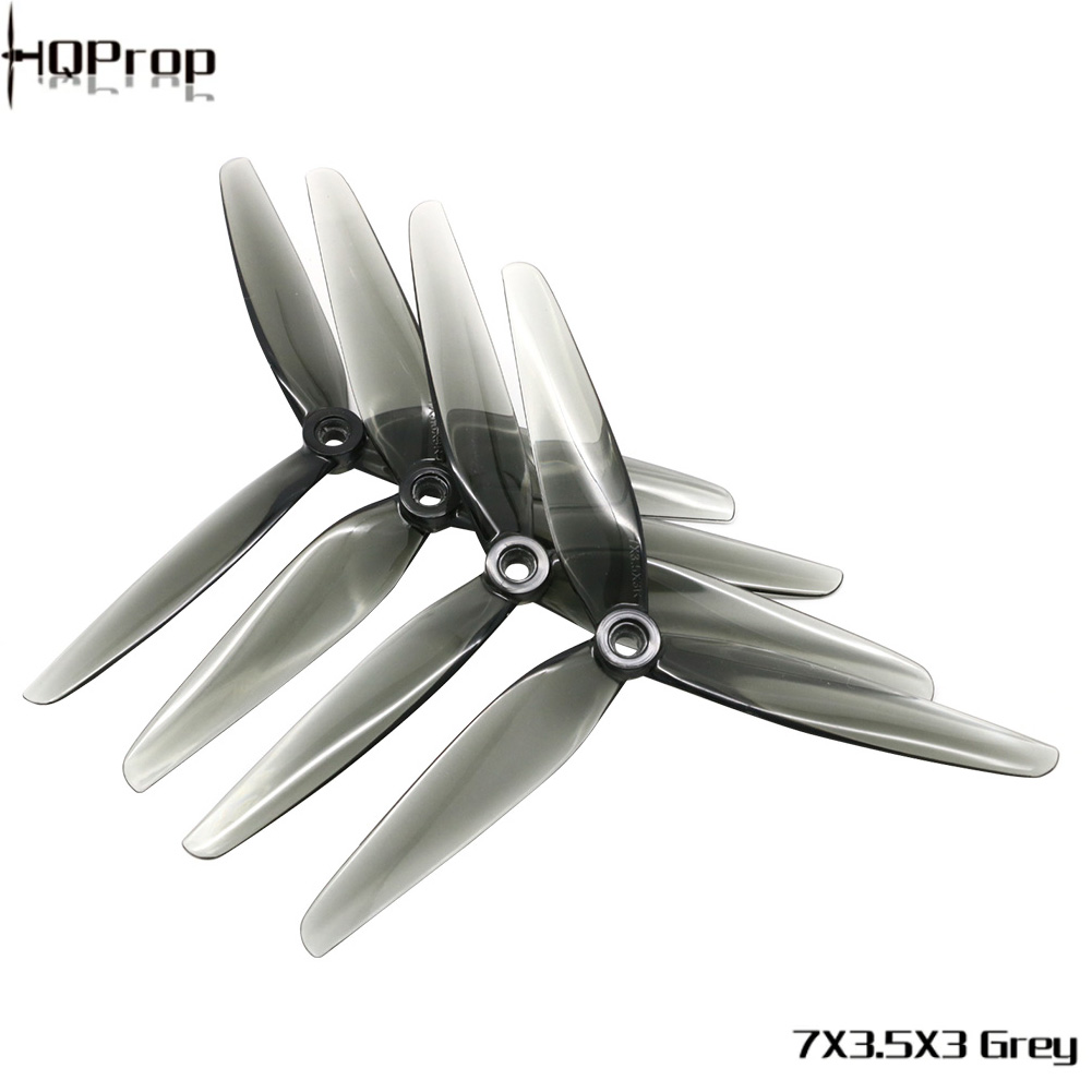Drone Kit Long Range - 2 пары HQPROP 7X3.5X3 7035, 3-лопастные