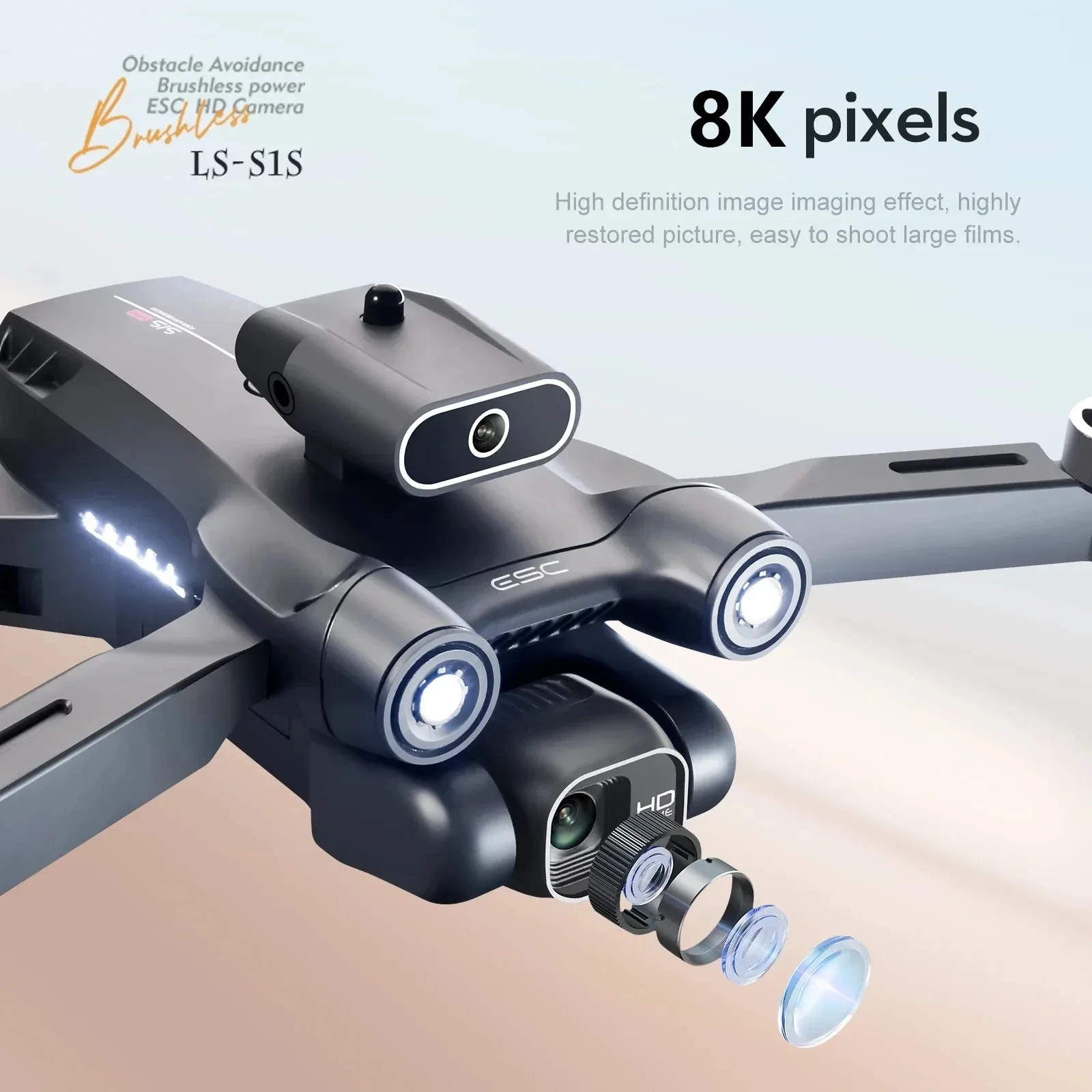 Новинка, камера для дрона S1S, – обзор и цена Drone Kit Professional