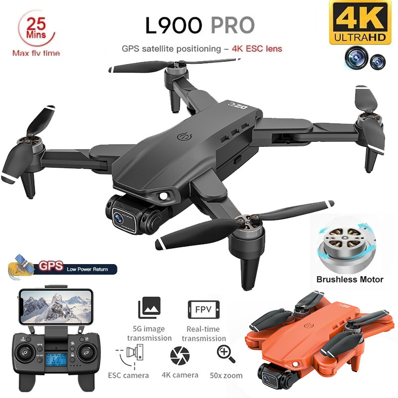 Квадрокоптер L900 Pro складной – обзор и цена Drone Kit Professional