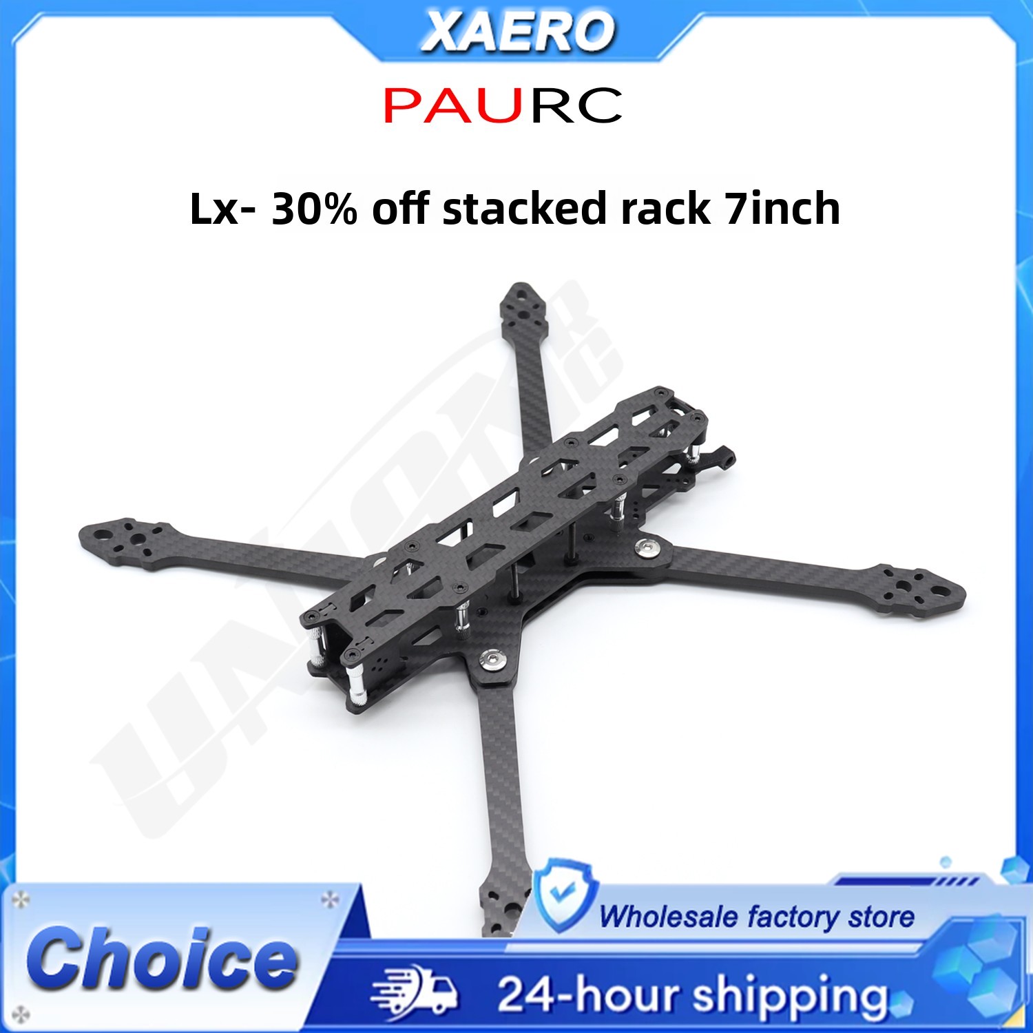 PAURC LX-7 Складная 7-дюймовая – обзор и цена Drone Kit Long Range