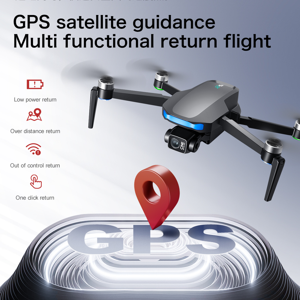 Новый дрон S-X1 MAX с GPS, 8K, – обзор и цена Drone Kit Professional
